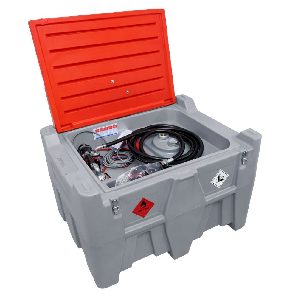 Mobile Tankanlage 430 Liter – Polyethylen Tankanlage für Diesel