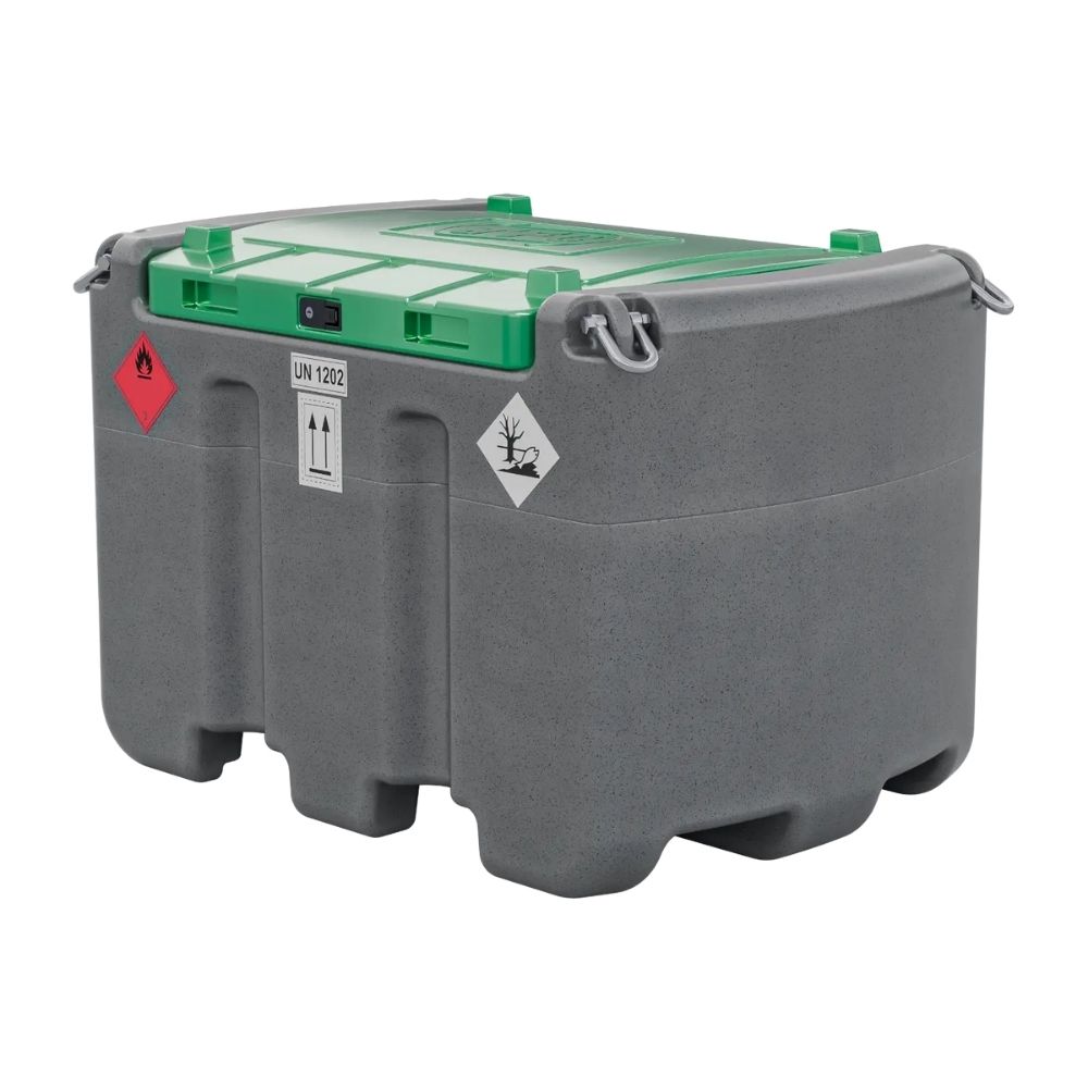 Mobile Tankstelle 400 l Diesel + 40 l AdBlue aus Polyethylen – 12V