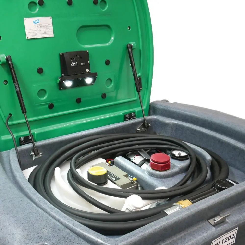 4 m Schlauch und 4 m Kabelset mit Klemmen