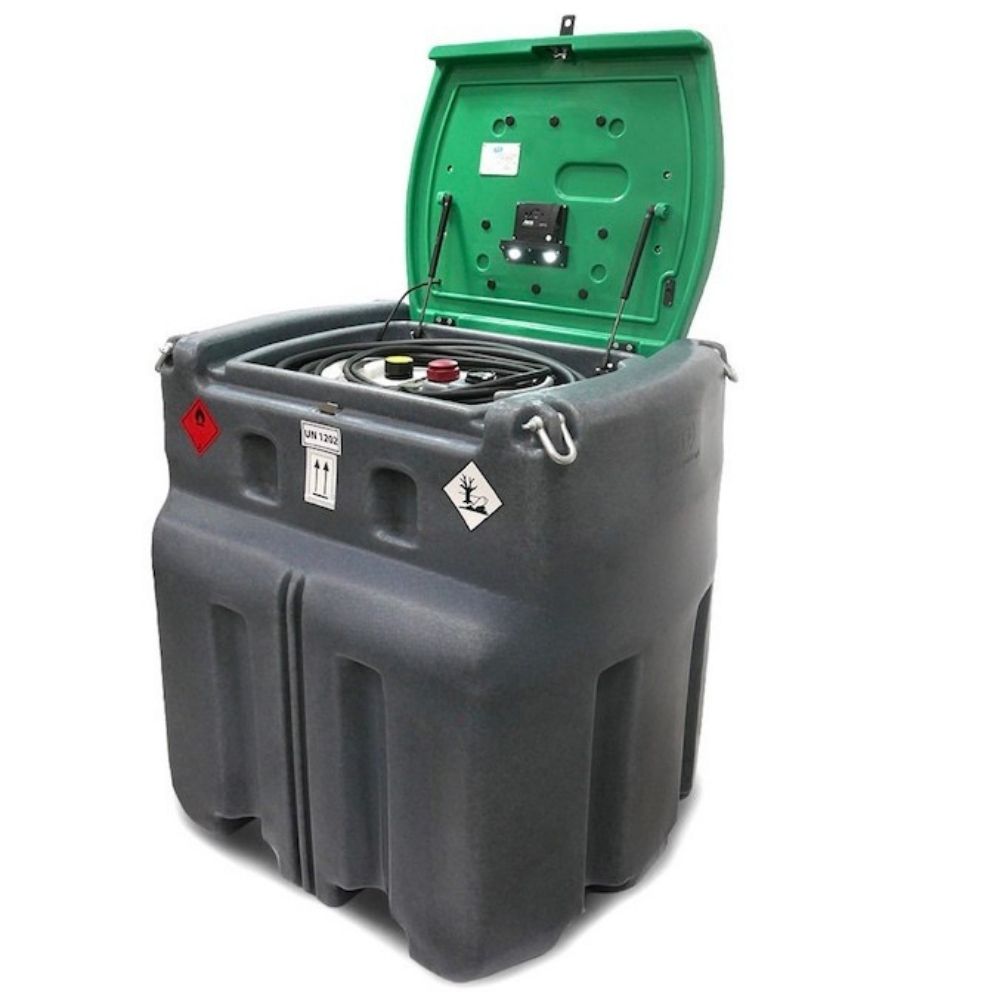 Mobile Tankstelle 900 l Diesel + 40 l AdBlue aus Polyethylen – ADR zugelassen